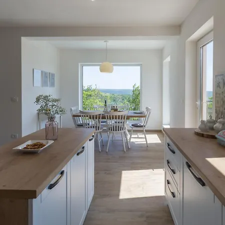 Beautiful Skarline With Outdoor Pool In Buje Villa Krasica (Istria)