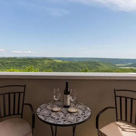 Beautiful Skarline With Outdoor Pool In Buje Villa